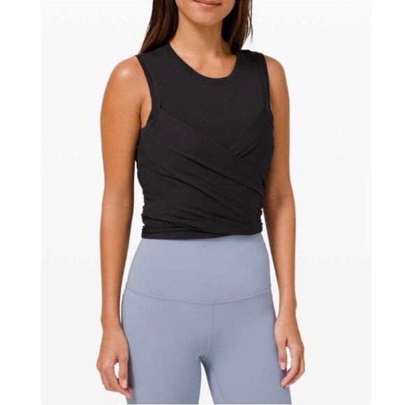 NWT Lululemon 2021 Gather and Grow Tank Sleeveless
Wrap Tie Cropped-X13 - Picture 1 of 7